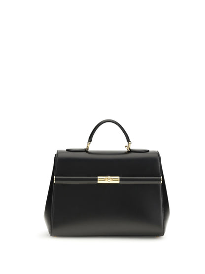Leather Handbag Marlene Black