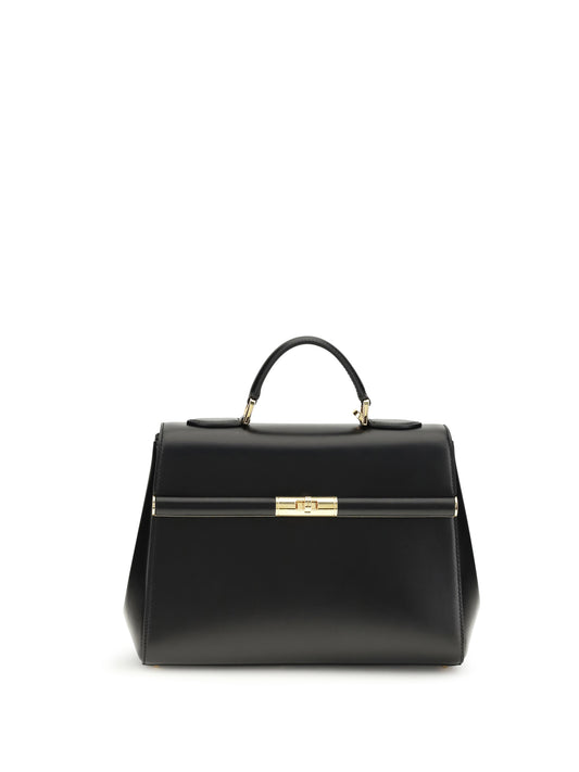 Leather Handbag Marlene Black