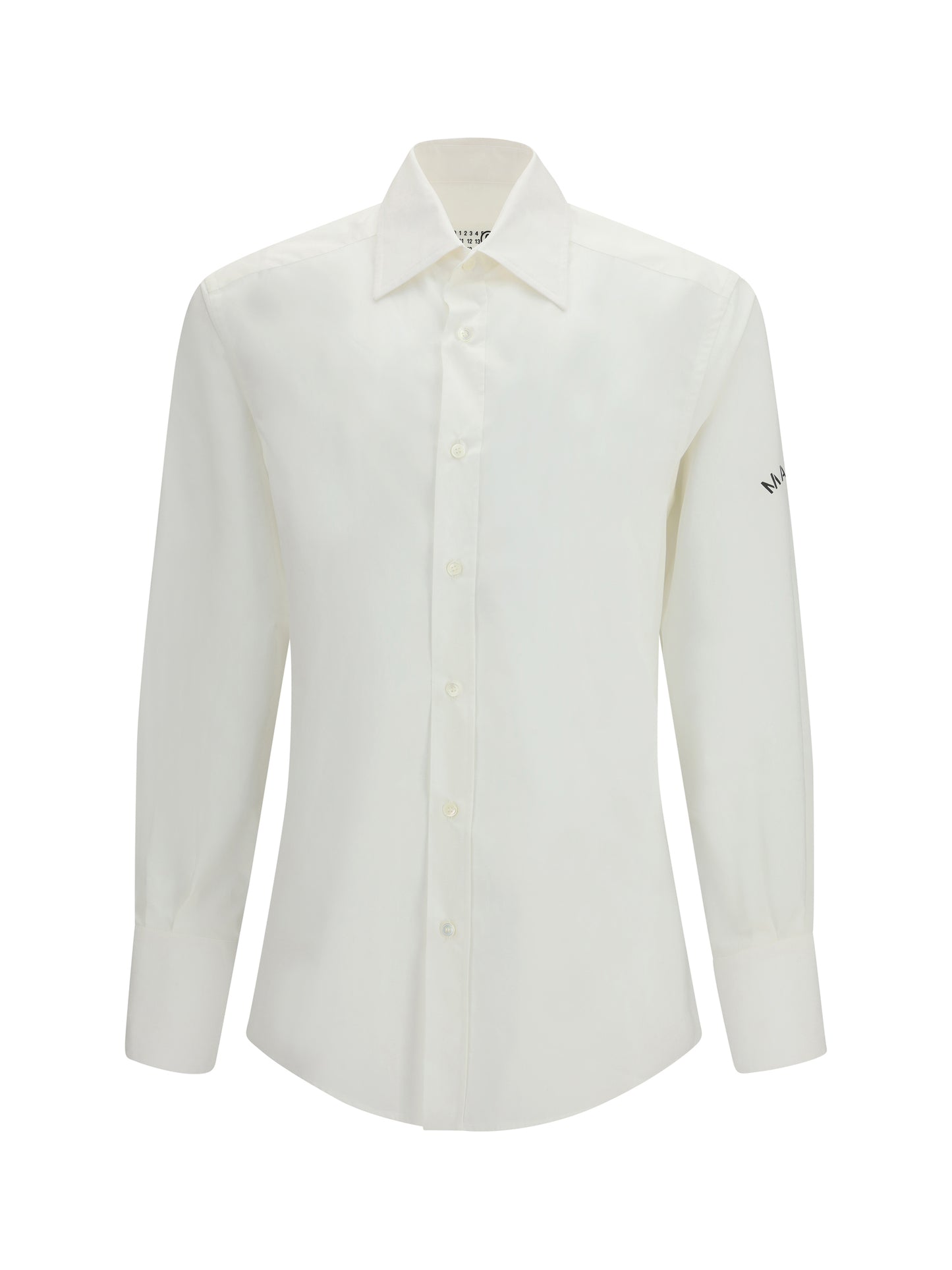 Long-Sleeve Shirt With Side Print Off-White