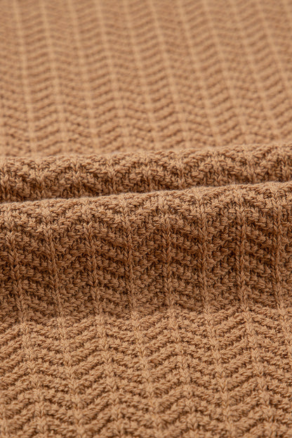Threaded Pear Sophia Knit Short Sleeve Sweater