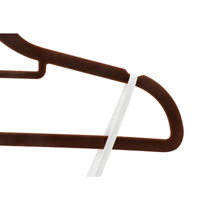 120 Pack of Premium Velvet Non-Slip Hangers with 360 Degree Rotatable Hook