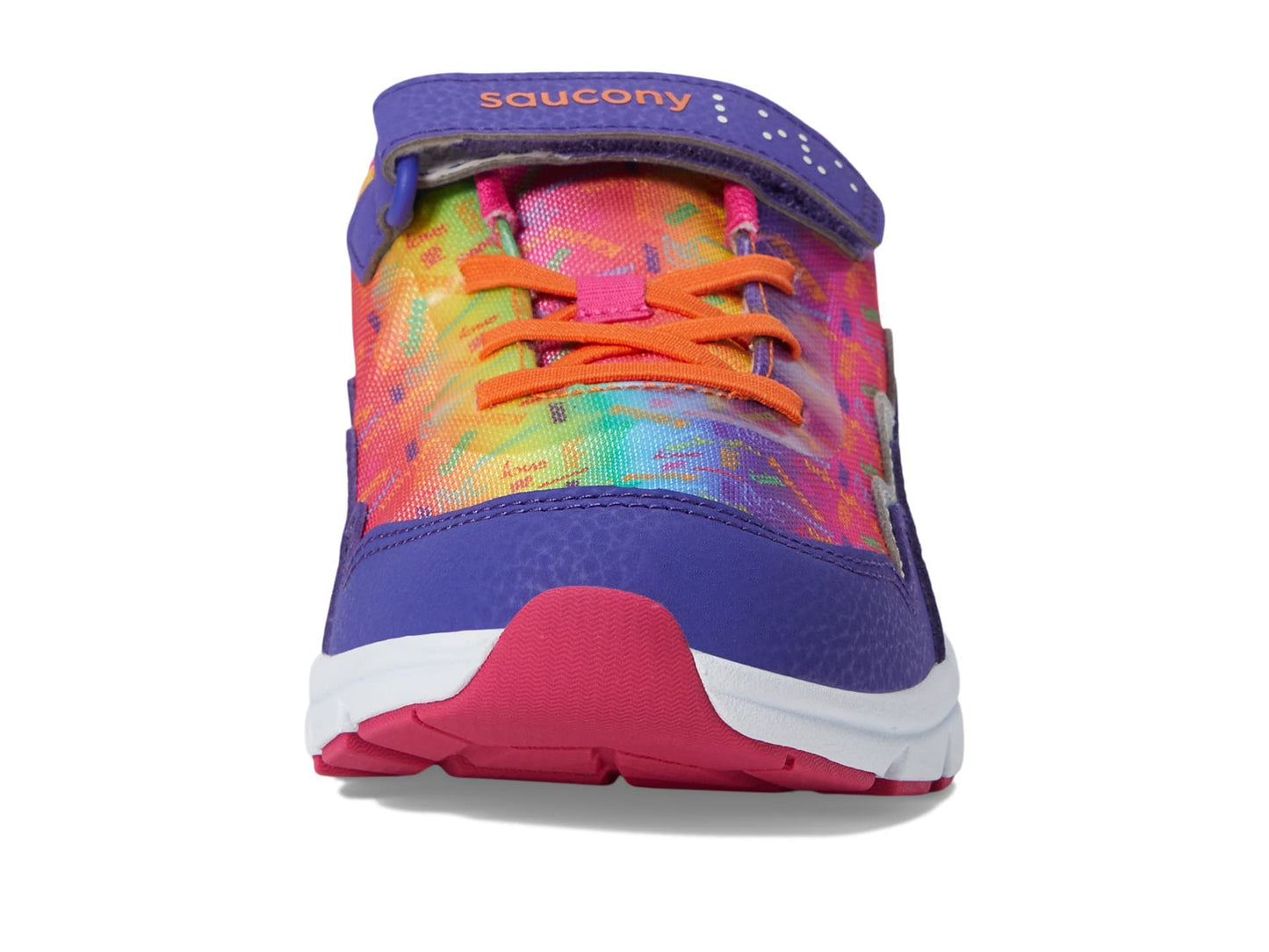 Saucony Preschool Flash 2.0 (Wide Width) Rainbow Love