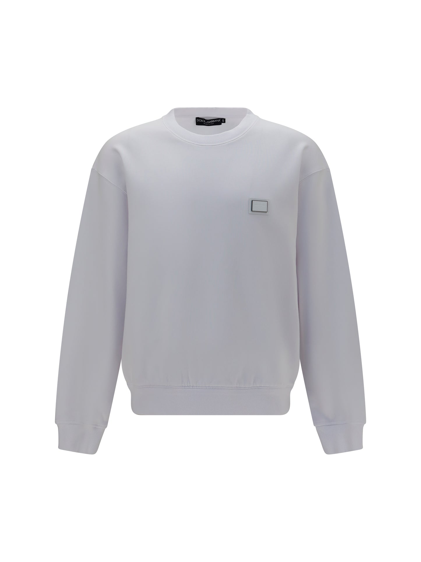Sweatshirt Cotton Optical White
