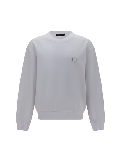 Sweatshirt Cotton Optical White