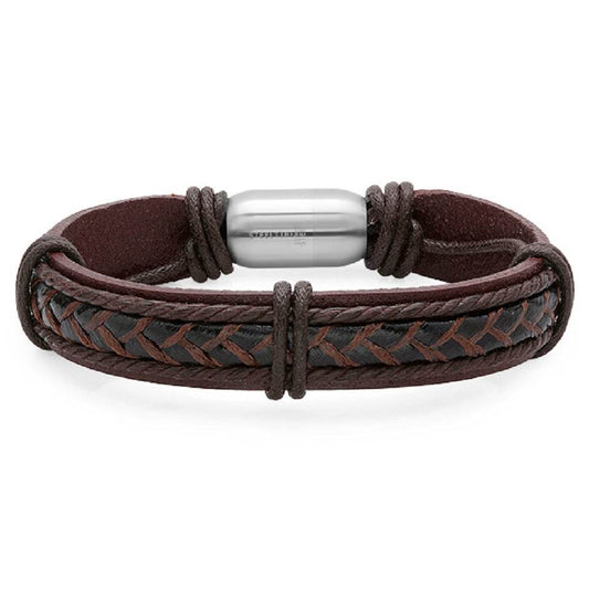 Leather & Cord Tex Bracelet