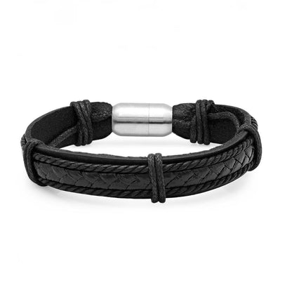 Leather & Cord Tex Bracelet