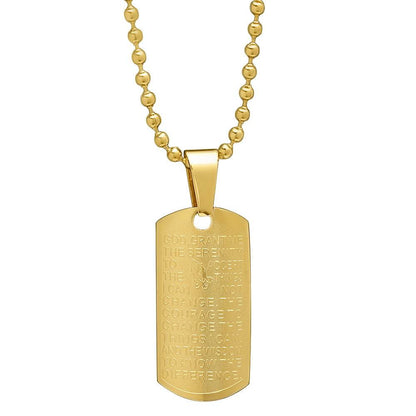 Serenity Prayer Pendant