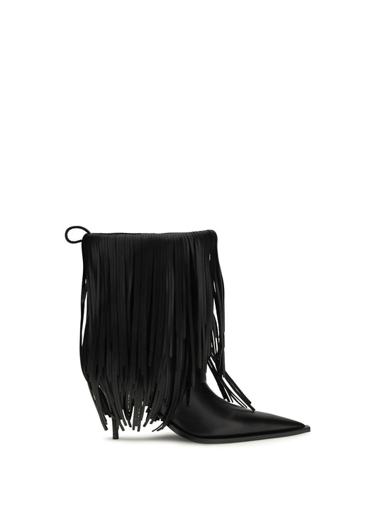 Ankle Boots Avenue Black Calfskin