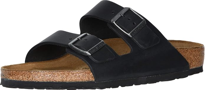 Birkenstock Arizona Oiled Leather Soft Footbed Sandals