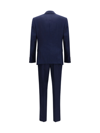 Suit Linen-Mohair Dark Blue