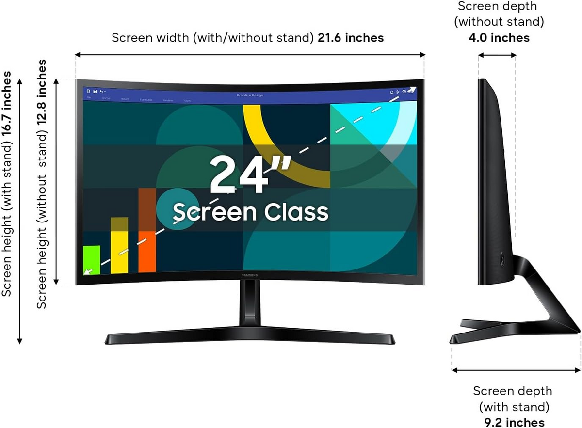 Essential S3 S36GD Series Curved Desktop Monitor