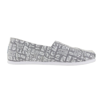 Toms Women's Alpargata - Grey Chambray Anniversary