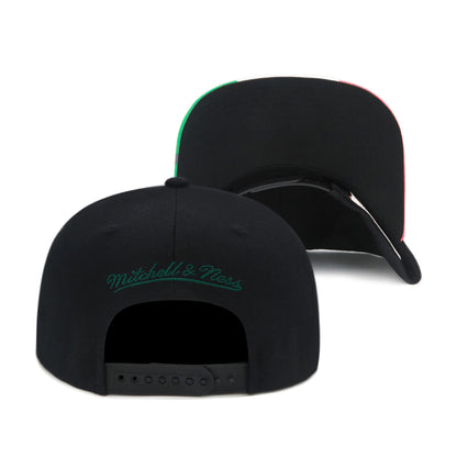 Mitchell & Ness Men's Branded Flag 2 Tone Snapback Flag