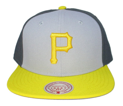 Mitchell & Ness Men's MLB Triple Play Liberty Snapback Pirates Snapback Caps