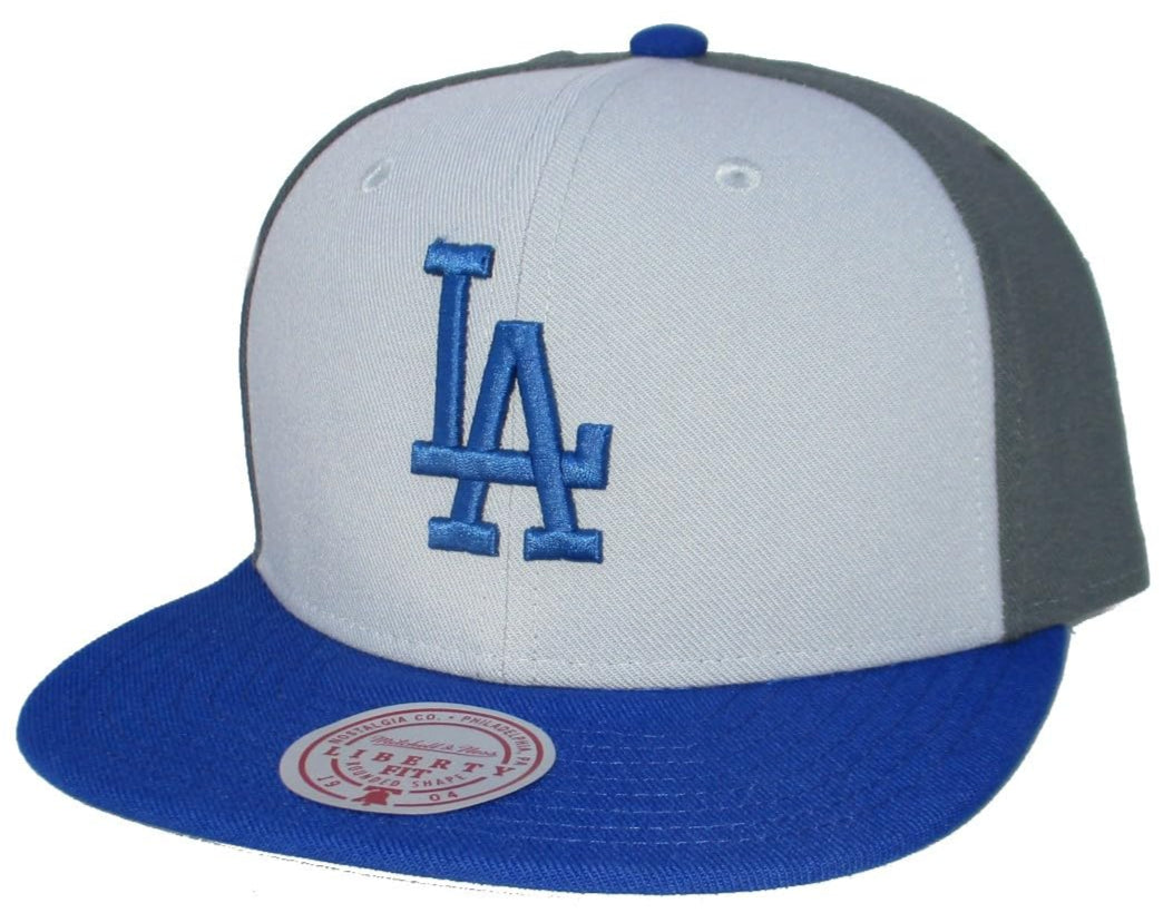 Mitchell & Ness Men's MLB Triple Play Liberty Snapback Dodgers Snapback Caps