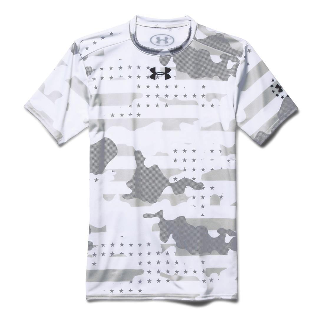 Under Armour Men's Freedom Camo Short Sleeve Compression Shirt