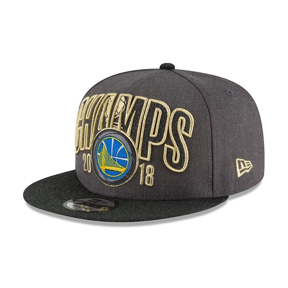 Youth New Era NBA Gs Warriors 950 Snapback '2018 Finals Locker Room '