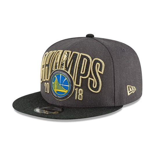 New Era Youth NBA Gs Warriors 950 Snapback '2018 Finals Locker Room ' Hats