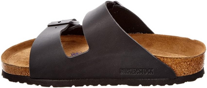 Birkenstock Arizona Black Birko-Flor Soft Footbed Sandals