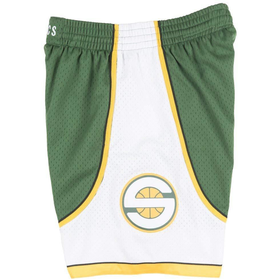 Mitchell & Ness Men's NBA Swingman Road Shorts Seattle Supersonics 07-08
