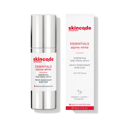 Skincode Brightening Total Clarity Serum - Niacinamide & Antioxidant Facial Serum for Brighter, Hydrated Skin