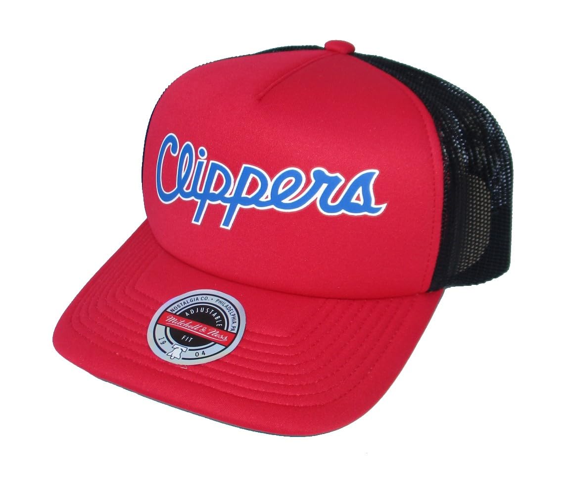Men's Mitchell & Ness NBA Jersey Hook Trucker Hwc Clippers - Red