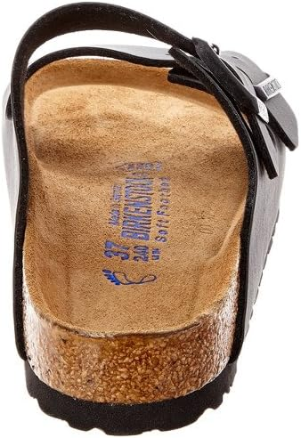 Birkenstock Arizona Black Birko-Flor Soft Footbed Sandals