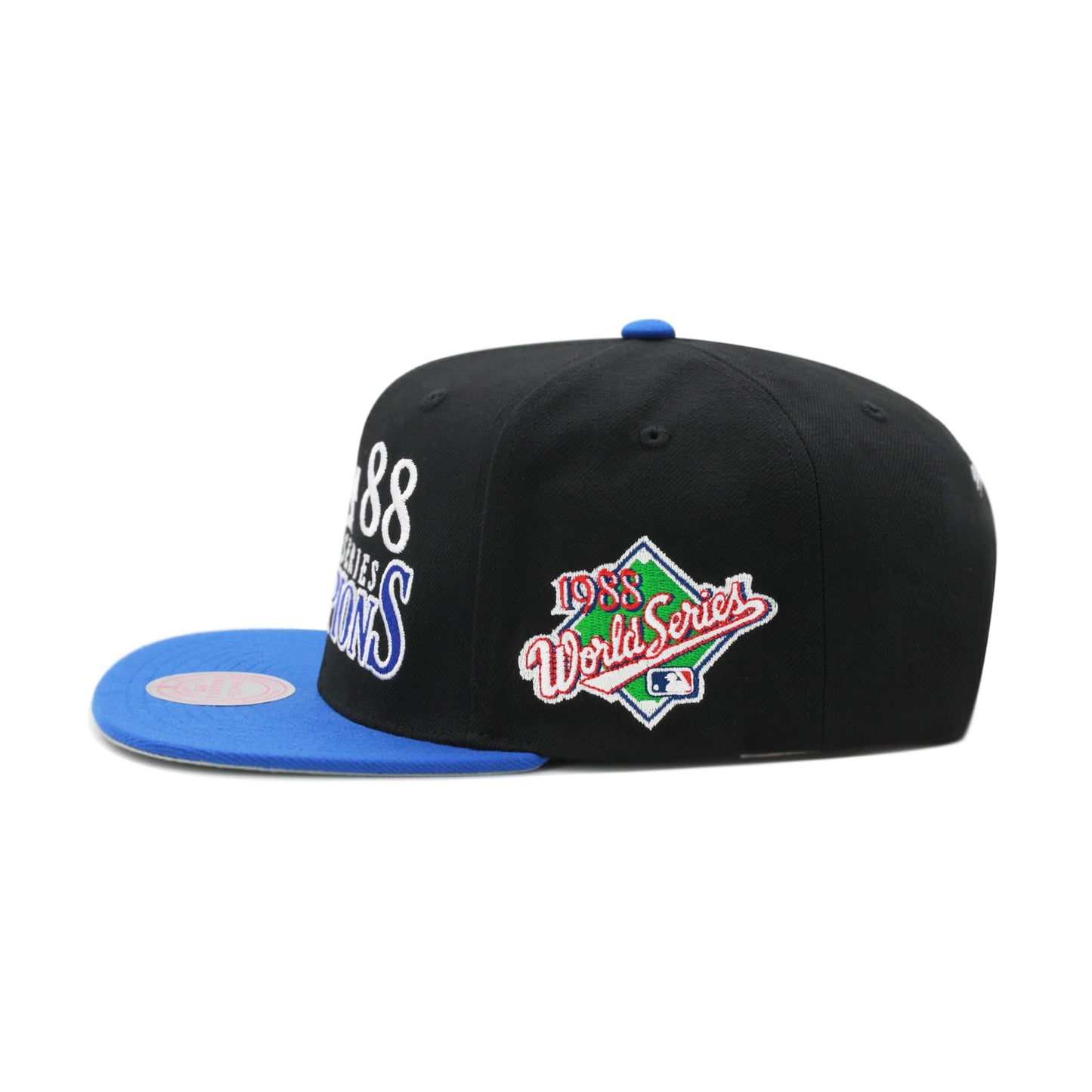 Men's Mitchell & Ness MLB World Series Champions Snapback Coop Dodgers