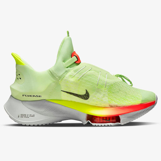 Nike Men's Air Zoom Tempo Next% Flyease 'Barely Volt Hyper Orange' Sneakers