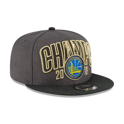 New Era Youth NBA Gs Warriors 950 Snapback '2018 Finals Locker Room ' Hats