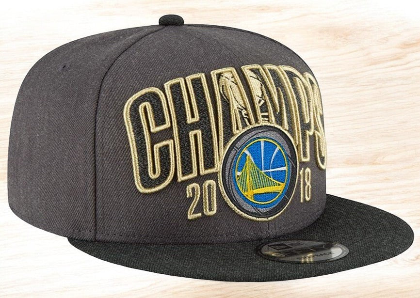 Men's New Era NBA Gs Warriors 950 Snapback '2018 Finals Locker Room '