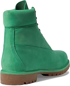 TIMBERLAND 6 Inch Green Black Shearling GS Kids Youth Junior TB0A2MY3001 Boot