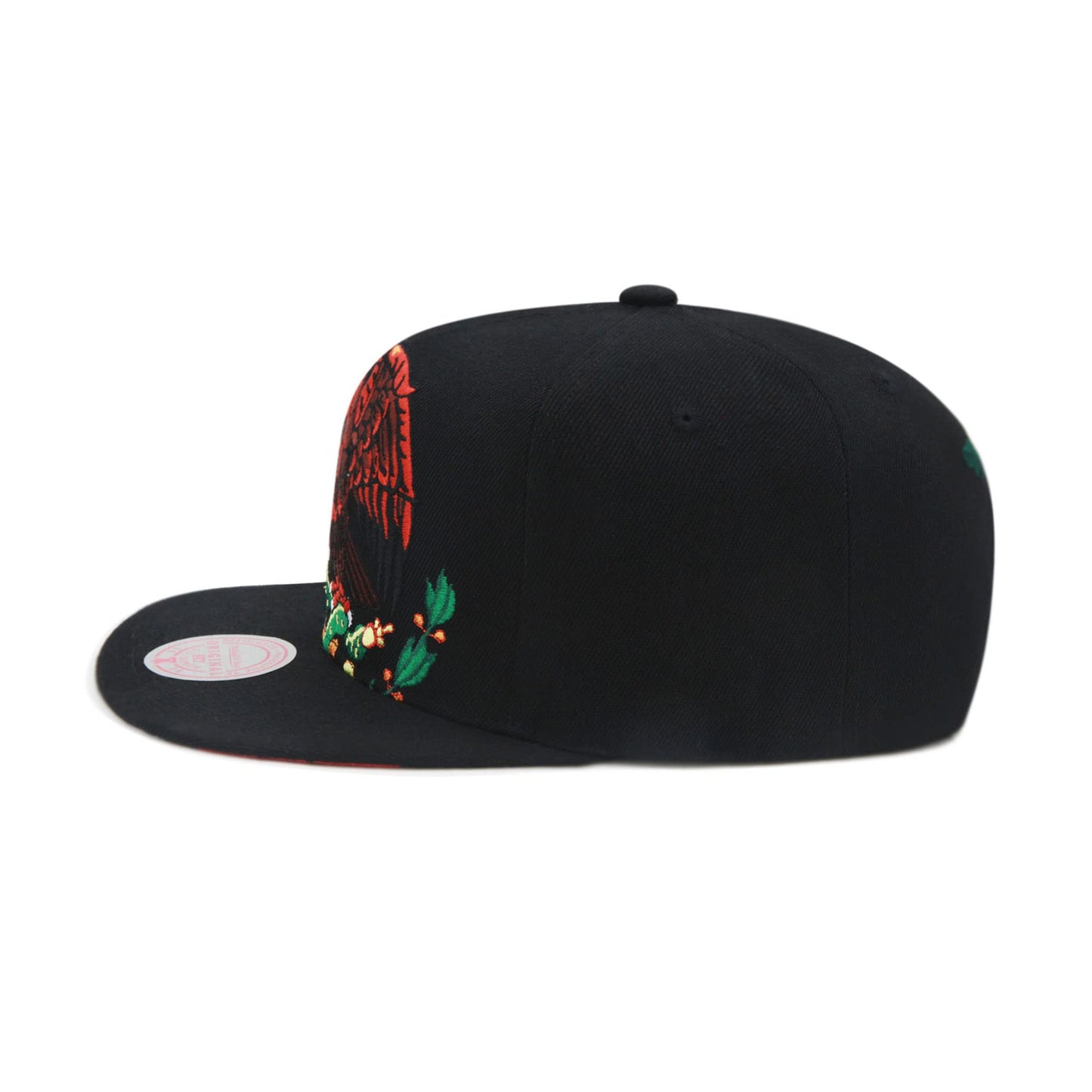 Men's Mitchell & Ness Branded Cropped Eagle Snapback - Mexican Flag