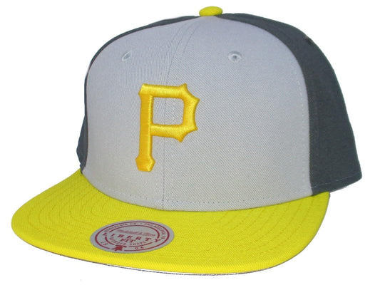 Mitchell & Ness Men's MLB Triple Play Liberty Snapback Pirates Snapback Caps