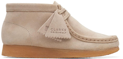 Clarks Preschool Wallabee Boot - Sand Suede