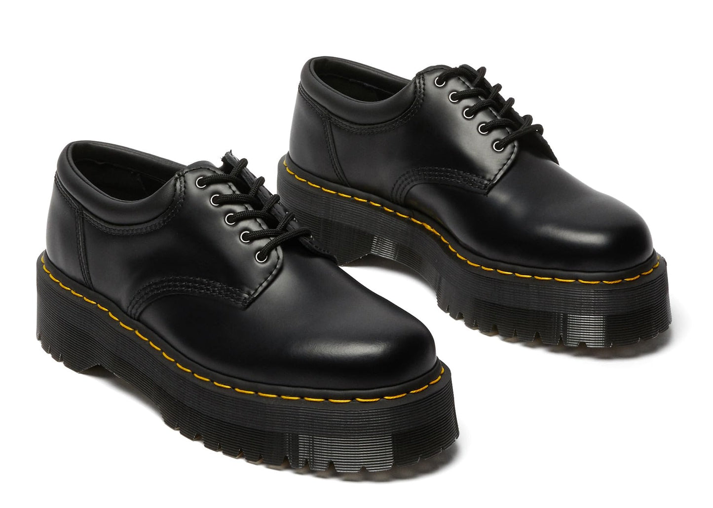 Unisex Dr. Martens 8053 Leather Platform Casual Shoes