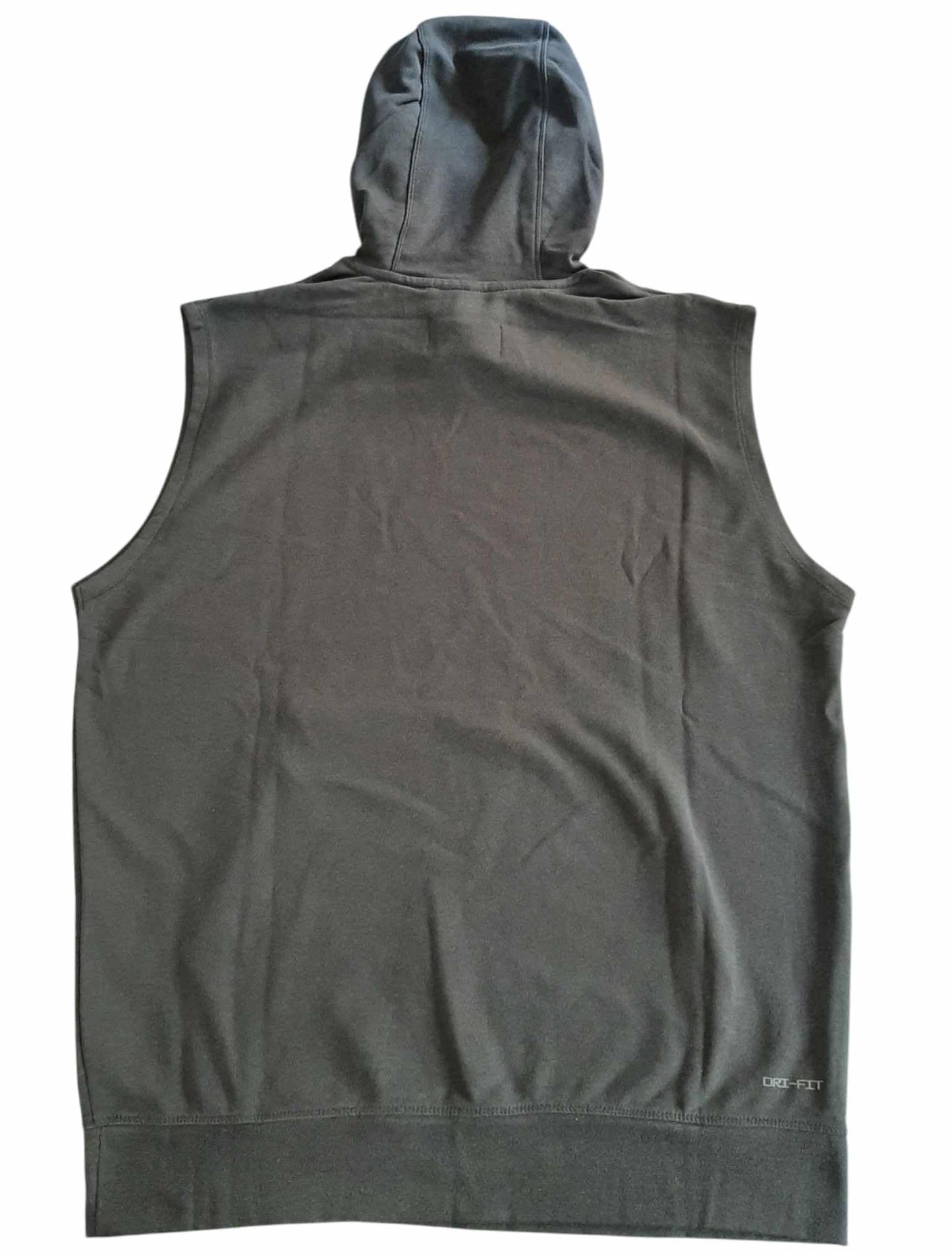 Men's Air Jordan Sleeveless Fleece French Terry Dri Fit Hoodie
