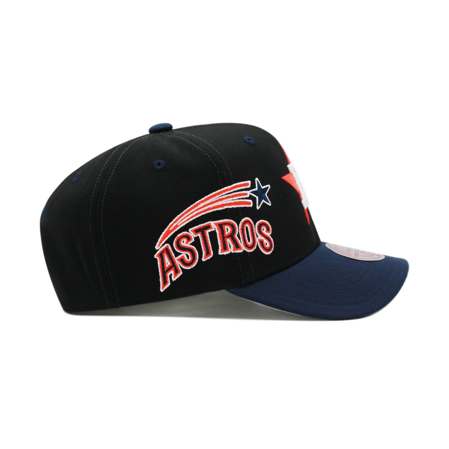 Men's Mitchell & Ness MLB Overbite Pro Snapback Coop Astros