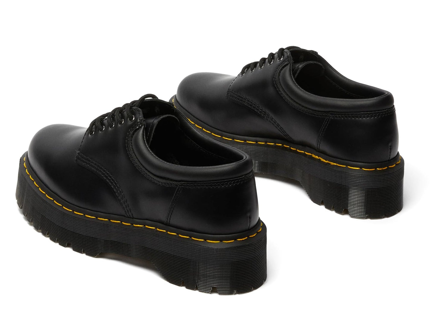 Unisex Dr. Martens 8053 Leather Platform Casual Shoes