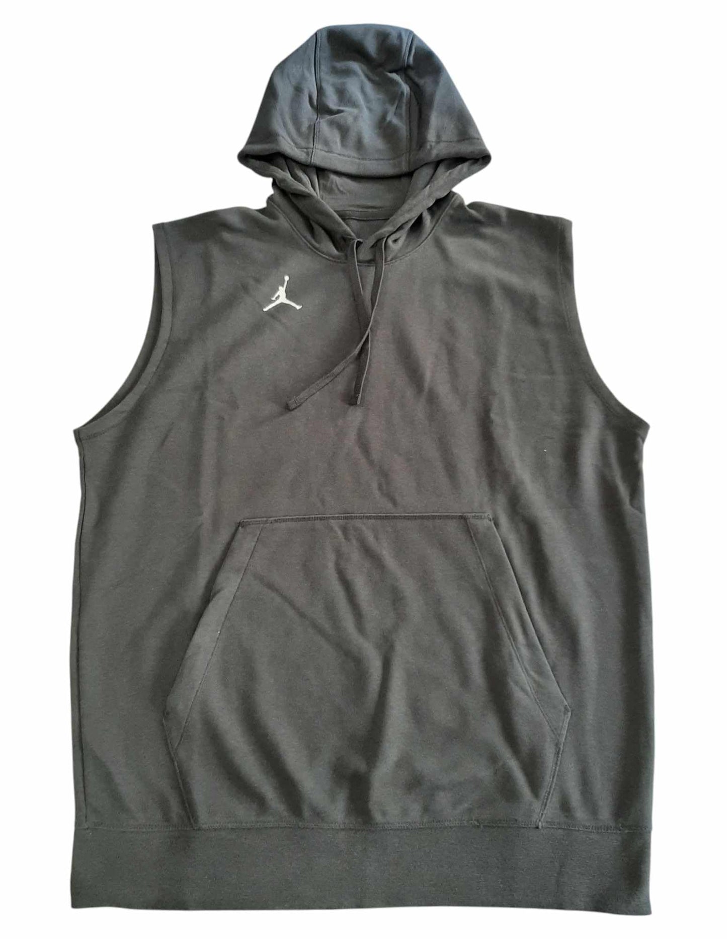 Men's Air Jordan Sleeveless Fleece French Terry Dri Fit Hoodie