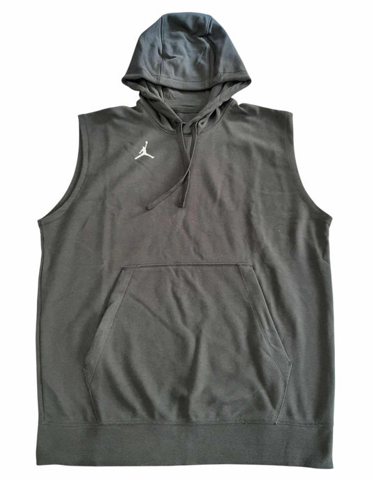 Air Jordan Men's Sleeveless Fleece French Terry Dri Fit Hoodie Sweaters