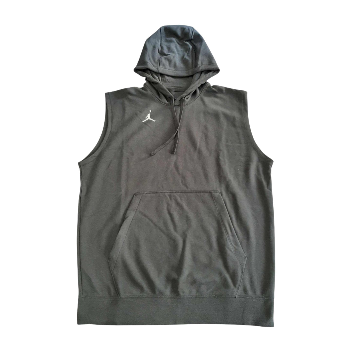 Air Jordan Men's Sleeveless Fleece French Terry Dri Fit Hoodie Sweaters