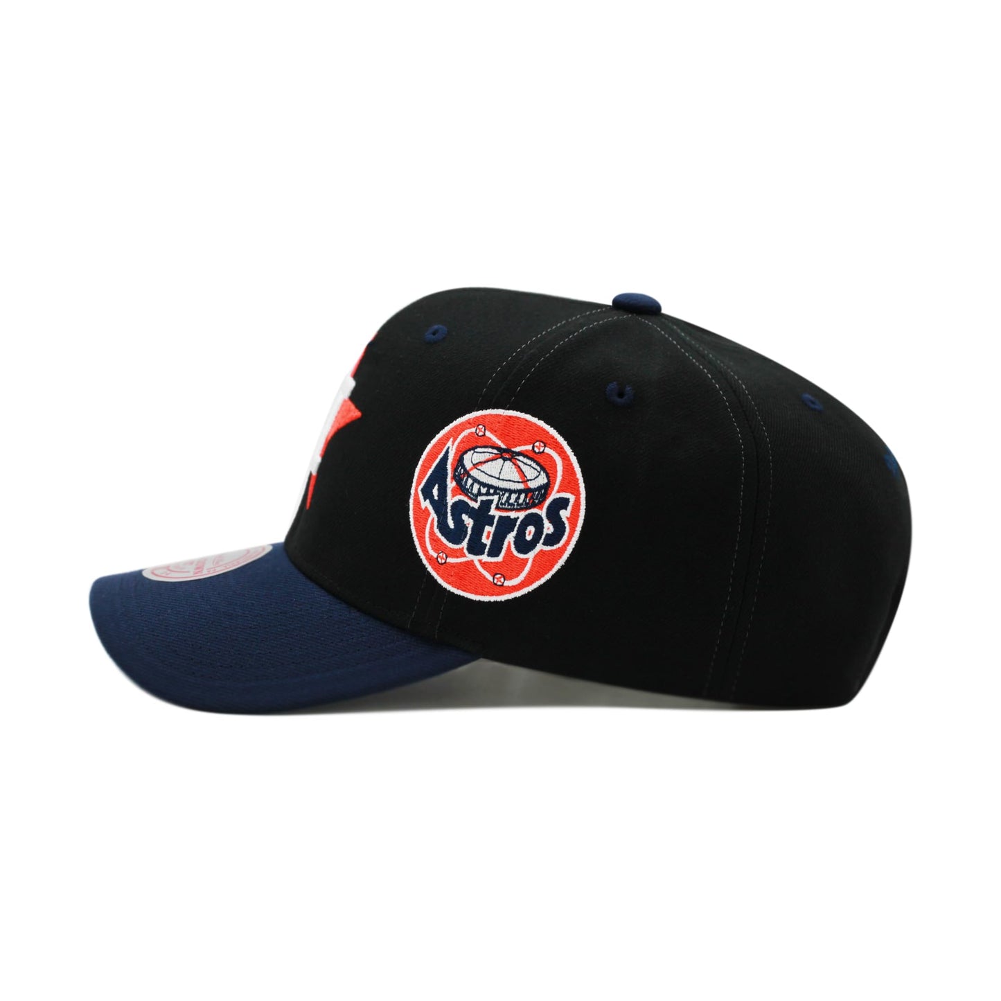 Men's Mitchell & Ness MLB Overbite Pro Snapback Coop Astros