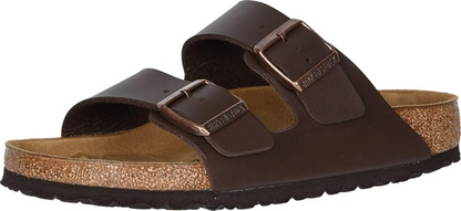 Birkenstock Arizona Leather Soft Footbed Sandals