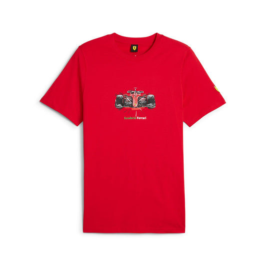 Puma Men's Ferrari Race Graphic Tee Tops