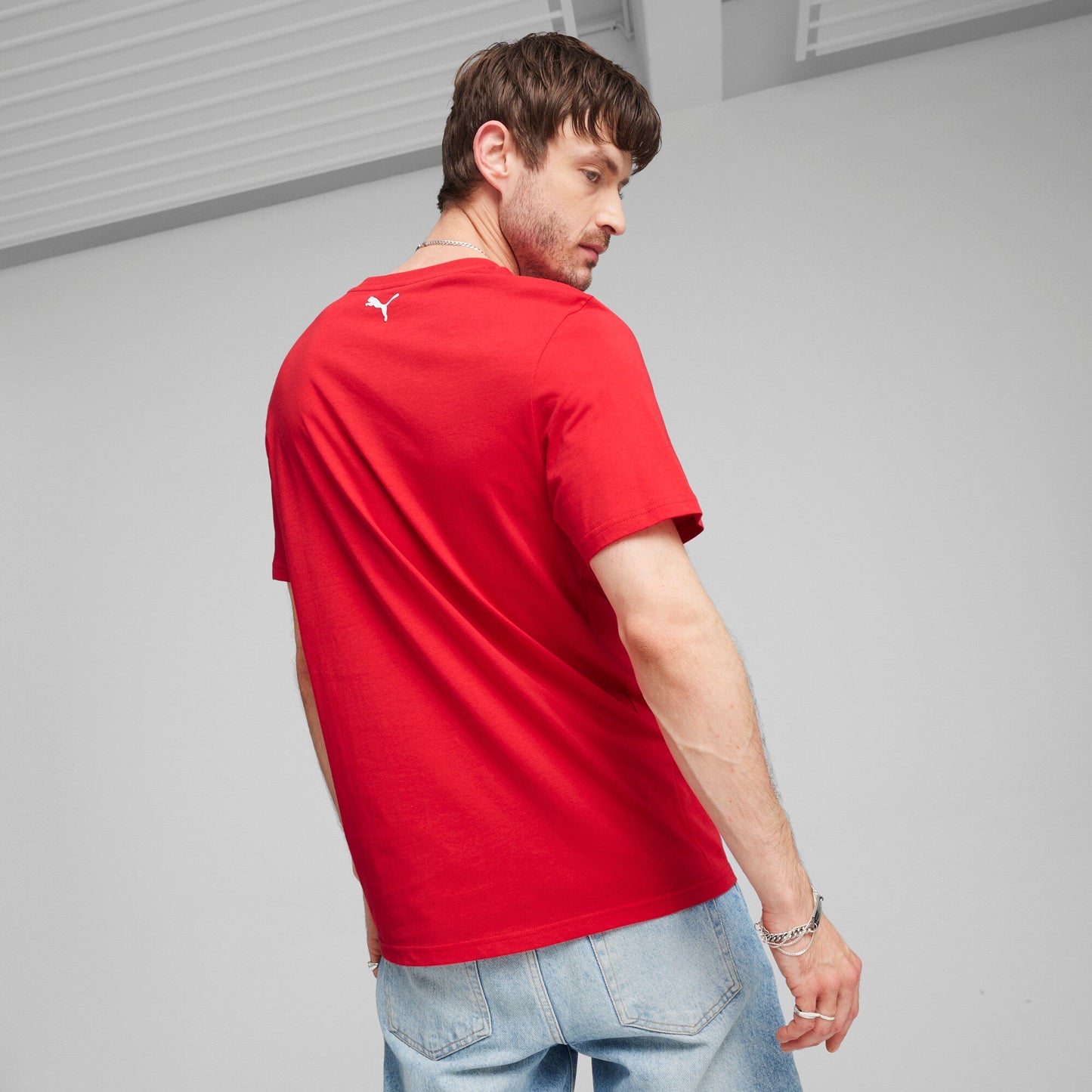 Puma Men's Ferrari Race Graphic Tee Tops
