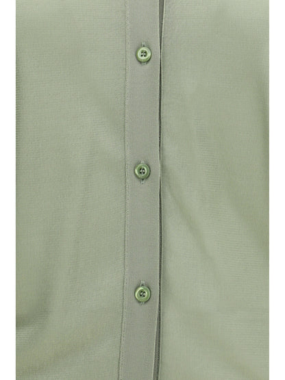 Cardigan Crewneck in Viscose