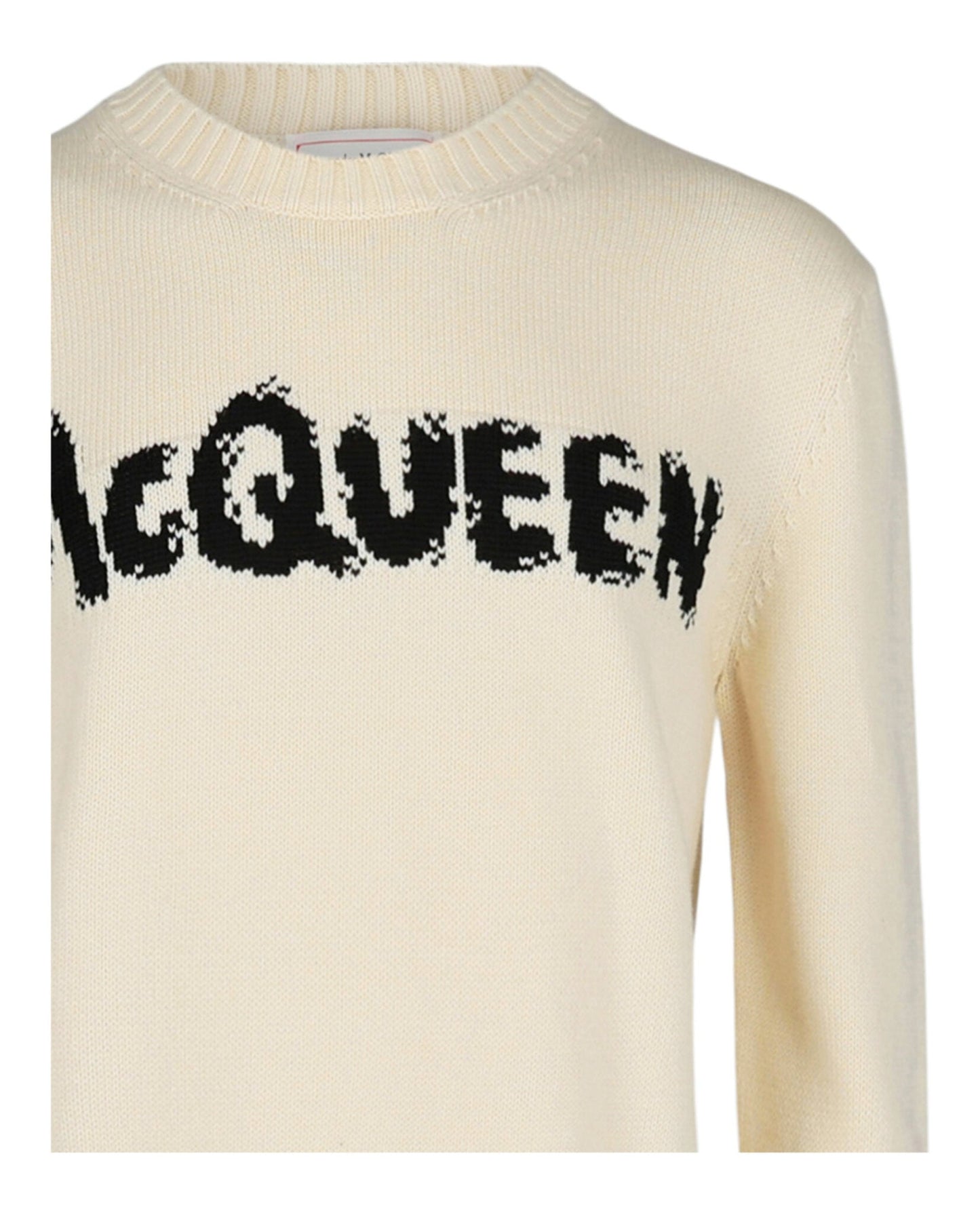Alexander McQueen Logo Crewneck Sweater