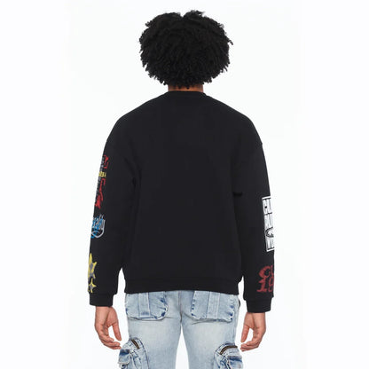 Cult Of Individuality Culture Sweatshirt - Black
