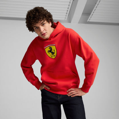 Puma Men's Ferrari Race Big Shield Hoodie Hoodies